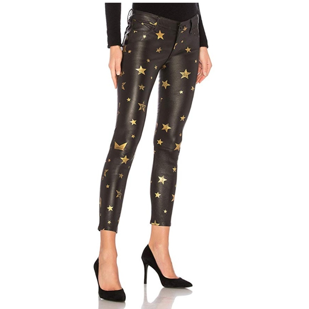 RtA // Prince Black Leather Pants size: 26